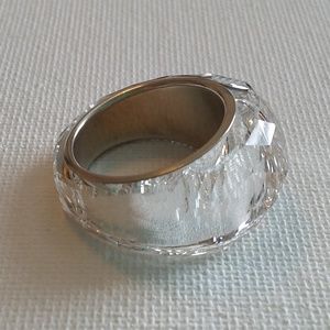Swarovski Nirvana Ring - Silver Tone NWT